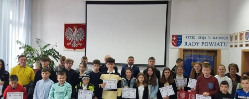 Eliminacje powiatowe Ogólnopolskiego Turnieju Wiedzy Pożarniczej „Młodzież zapobiega pożarom”